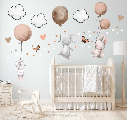 НАКЛЕЙКИ НА НАСТЕННЫЕ ШАРИКИ BUNTS 50x100см KR10