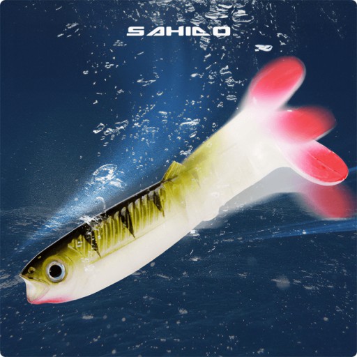 ZESTAW PRZYNĘT SPINNINGOWYCH 8CM SAHIDO KILLER STRIKE NATURAL SET 13 SZT