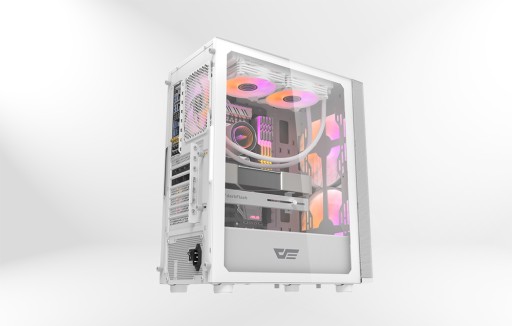 DarkFlash DK360 Obudowa Komputerowa Atx Midi Tower Argb Usb 3.0 Wentylatory