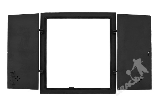 ДВЕРЬ A04-70X65CM ЧУГУННАЯ ДВЕРЬ ДЛЯ ДЫМНОЙ КОМНАТЫ