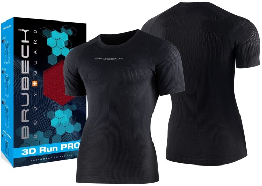 BRUBECK 3D PRO MEN KOSZULKA SPORTOWA W GÓRY -XL