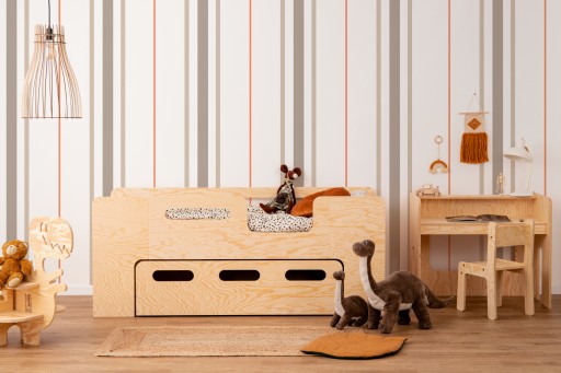 Детская кровать с ящиком PIPI 80x180 P ECO PINE