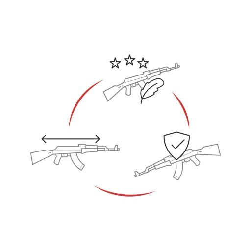 KARABIN SNAJPERSKI PISTOLET ASG NA KULKI