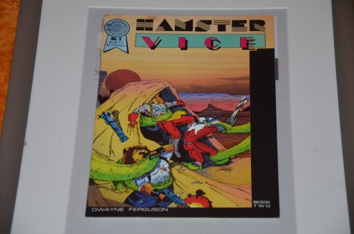 HAMSTER VICE # 2, 1986, BLACKTHORNE Publishing.