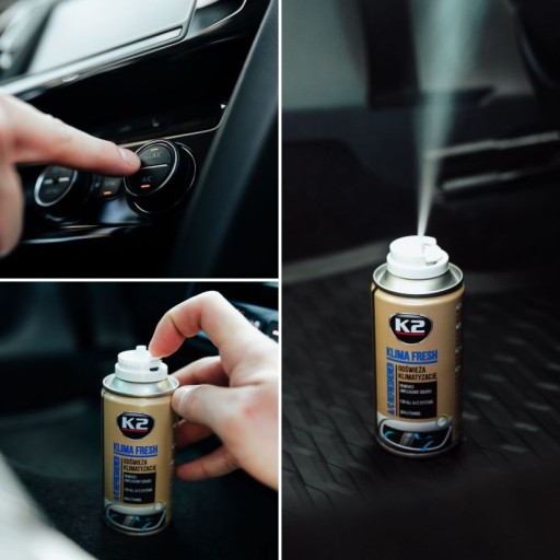 K2 KLIMA FRESH BLUEBERRY СРЕДСТВО ДЛЯ СНЯТИЯ КОНДИЦИОНЕРА ВОЗДУХА
