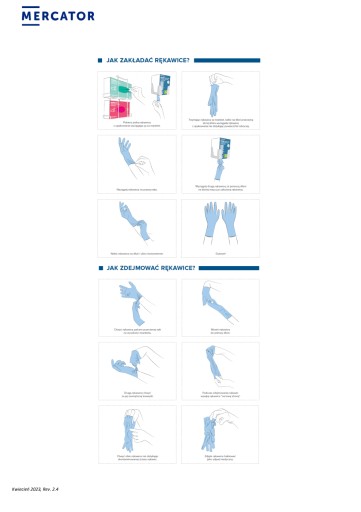 ПЕРЧАТКИ ОДНОРОДНЫЕ НИТРИЛОВЫЕ синие MERCATOR MEDICAL 100 шт, размер XS