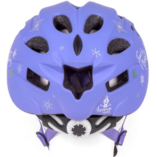 Детский спортивный шлем IN-MOLD VIOLET 52-56см - FROZEN 2 Disney License