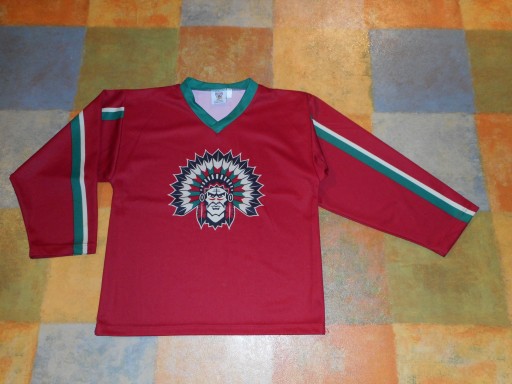 ХОККЕЙНАЯ ФУТБОЛКА FROLUNDA INDIANS 140 МЕГА УНИКАЛЬНАЯ НОРВЕГИЯ ИДЕАЛЬНАЯ, КАК НОВАЯ
