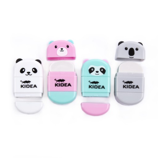 Точилка KIDEA BEAR PINK с ластиком