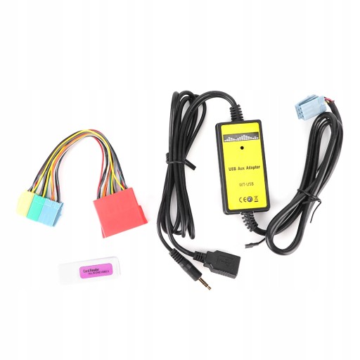 8-контактный адаптер для CD-чейнджера MP3 20 Гц-20 кГц