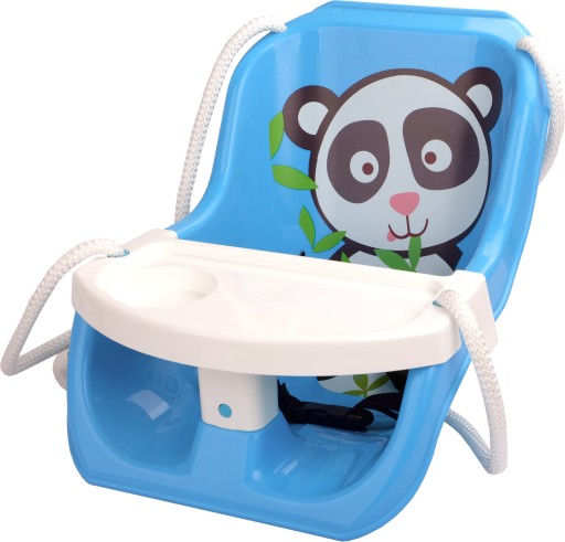 HUŚTAWKA kubełkowa KRZESEŁKO ze STOLIKIEM fotelik PANDA Mochtoys