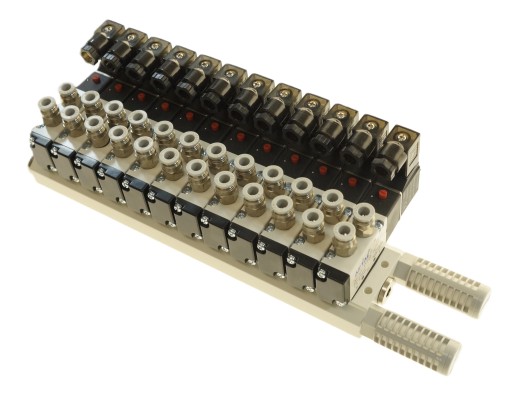 Wyspa 12 zaworowa AIRTAC Seria 100 5/2 - 1/8 24V DC
