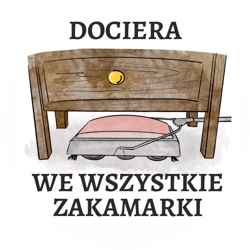 РУЧНОЙ ВЕРТИКАЛЬНЫЙ ПЫЛЕСОС KAŚKA Kasia Jasia YORK