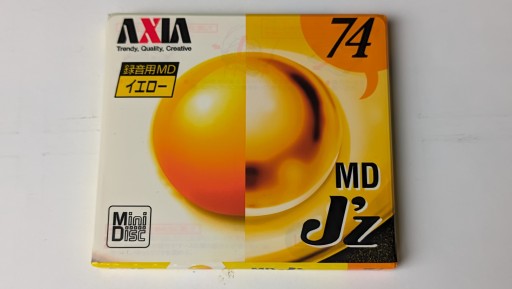 MiniDisc MD Axia Jz 74 Желтый Япония 1 шт.