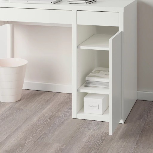 Письменный рабочий набор МИККЕ 105х50 см белый IKEA