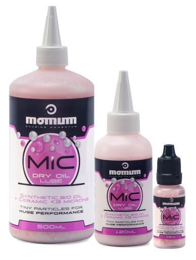 Керамическое масло для велосипедных цепей Mic Dry Oil Lube 120 мл - MOMUM