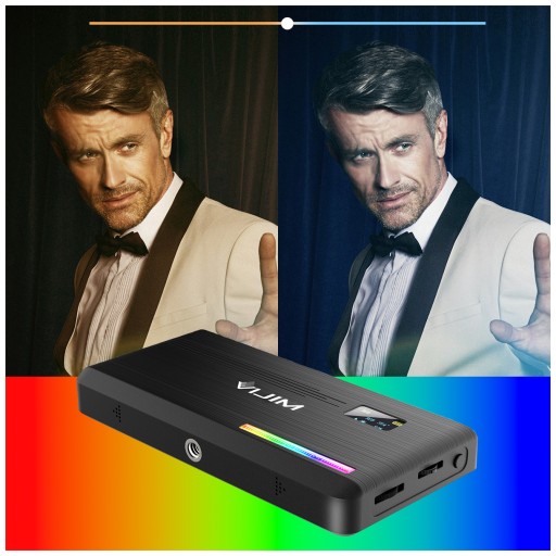 Светодиодная лампа Ulanzi VL196 RGB для видеокамеры
