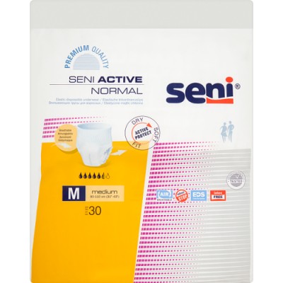 SENI ACTIVE NORMAL M Трусики впитывающие без застежки, 30 шт.