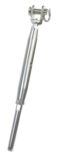 ŚCIĄGACZ WANTOWY WZ WIDEŁKI-LINA INOX A4 M12/6mm