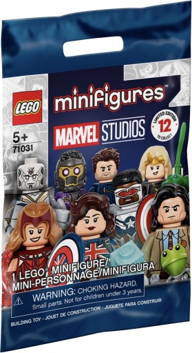 LEGO 71031 MARVEL — 1 АЛАЯ ВЕДЬМА; РЕЗАТЬ