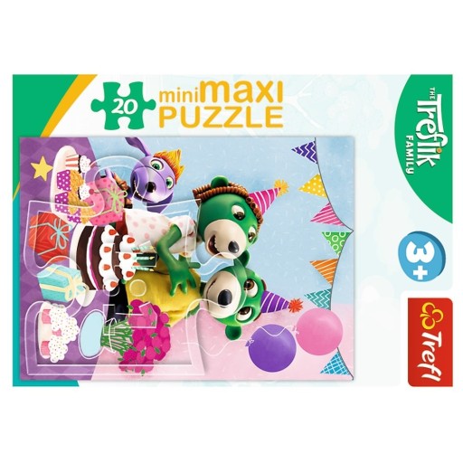 ПАЗЗЛ 20 MiniMaxi Trefliki СЕМЕЙСТВО TREFLIK Trefl 21155