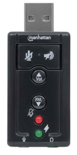 MANHATTAN 152341 3D Звуковая карта USB 7.1