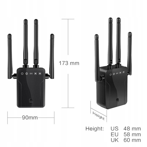 Беспроводной Wi-Fi-репитер-маршрутизатор 300M Extender