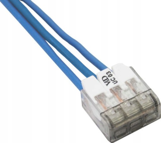 SZYBKOZŁĄCZKA 3x0,2-4mm ZŁĄCZKA KLAPKA P053 10SZT