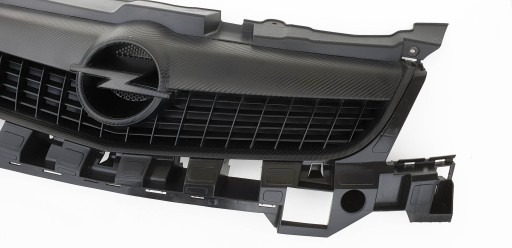 Opel Vectra C / Signum LIFT решетка-заглушка - SET черный матовый тюнинг