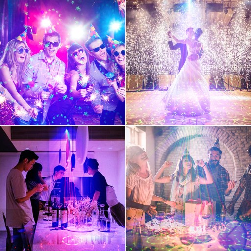 PROJEKTOR DYSKOTEKOWY KULA DISCO REFLEKTOR LASER LED RGB UV