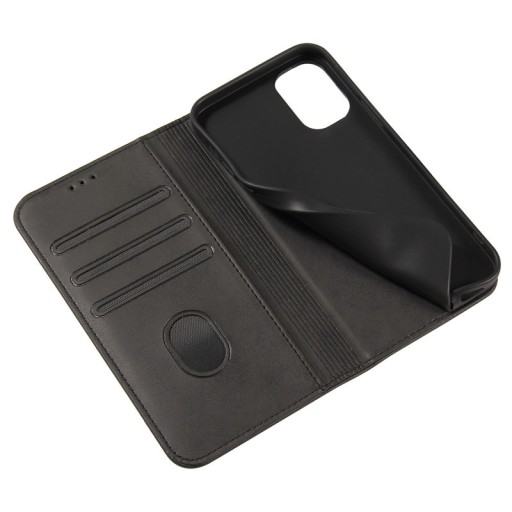 Etui SKÓRZANE MAGNET CASE + SZKŁO do Xiaomi REDMI NOTE 12 4G