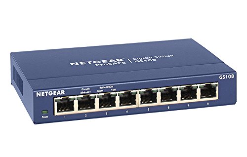 Коммутатор NETGEAR GS108GE 8xLAN