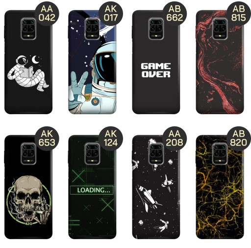 ETUI DO XIAOMI REDMI NOTE 9 PRO / 9 PRO MAX / NOTE 9S WZORY MĘSKIE FACET