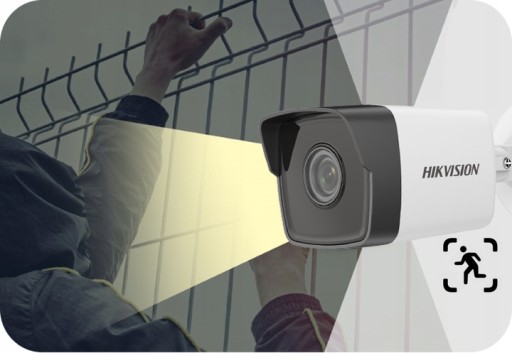 ЧЕРНАЯ IP КАМЕРА 4 Мп IPCAM-B4 НАРУЖНАЯ Hikvision