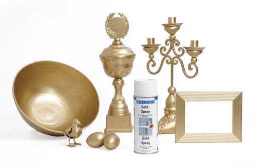 WEICON Gold Spray 400мл качественный и эффективный спрей по металлу