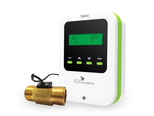 STEROWNIK DO INSTALACJI REGULATOR POMPY CYRKULACYJNEJ CWU TECH ST-11