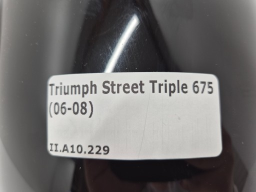 Triumph Street Triple 675 (06-08) OWIEWKA PRZEDNIA OSŁONA KOKPIT