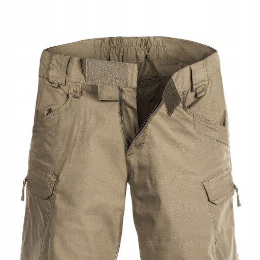 SPODENKI KRÓTKIE MESKIE BÓJOWKI HELIKON UTS 11 SZORTY WOJSKOWE KHAKI L