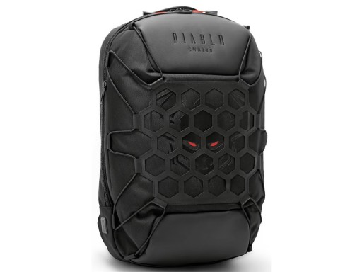 Водонепроницаемый рюкзак для ноутбука Diablo Chairs с USB-портом: черный