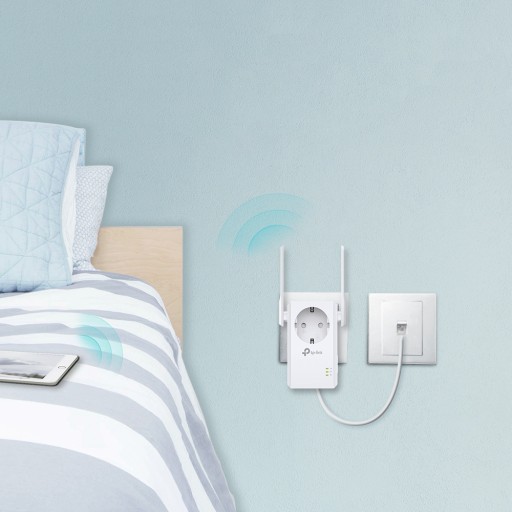 TP-Link TL-WA860RE | Усилитель сигнала Wi-Fi | N300, 1x RJ45 100 Мбит/с, с розеткой