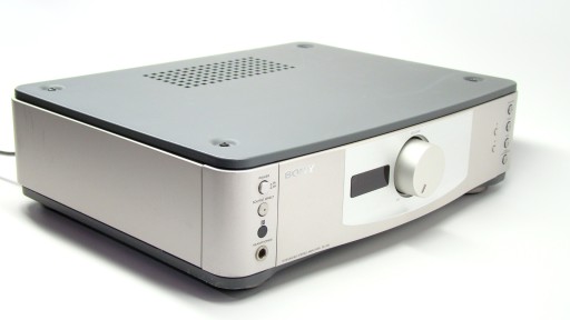 Красивый стереоусилитель SONY TA-VF1 Silver — сделано в Японии