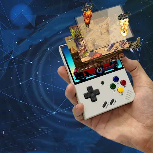 ПОРТАТИВНАЯ ИГРОВАЯ КОНСОЛЬ MIYOO Mini + Linux, 128 ГБ, Wi-Fi, 15 000 ИГР
