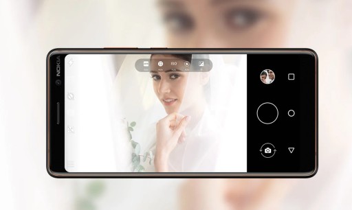 telefon Nokia 7 Plus Dual SIM biało-miedziany