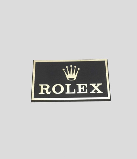 Наклейка-эмблема ROLEX 40 x 24 мм* ЗОЛОТО