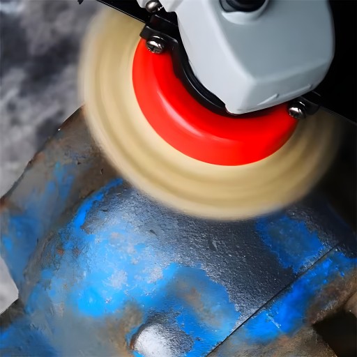 SZCZOTKA DRUCIANA 125mm M14 BOCZNA MOSIĄDZOWANA DO STALI METALU DREWNA RDZY