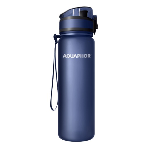 Butelka filtrująca, bidon z filtrem Aquaphor City granat 0,5l