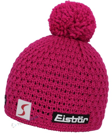 БРЕНДОВАЯ ТЕПЛАЯ ЗИМНЯЯ ШАПКА EISBAR TRAIL POMPON MU 33098