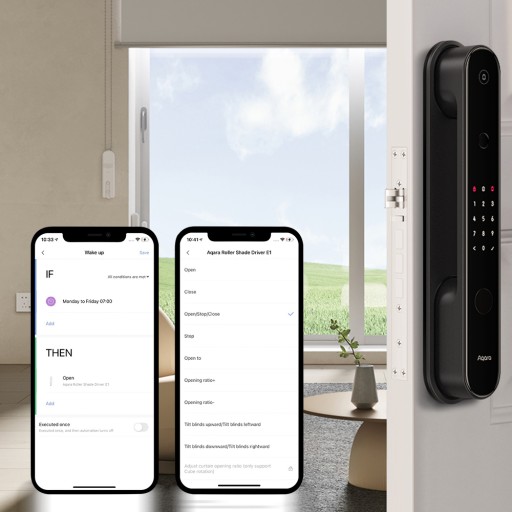 МОТОРНЫЙ ПРИВОД AQARA ДЛЯ РОЛЛЕТЕН ДЛЯ ШТОР SMART HOMEKIT КОНТРОЛЛЕР ZIGBEE EU