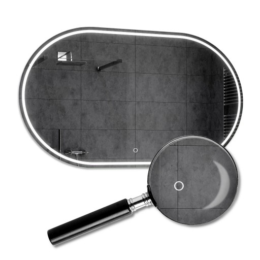 Светодиодное зеркало с переключателем Talermo 170x100 Talermo