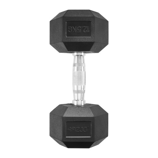 Гантель 12,5 кг из цельной стали DURABLE 4FIZJO